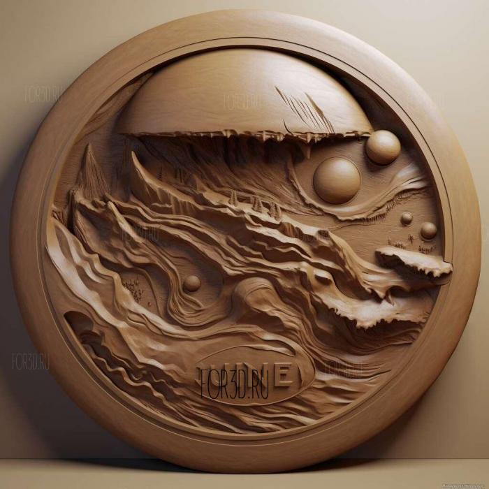 Dune TV series 3 stl model for CNC